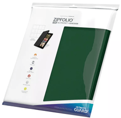 Ultimate Guard Binder: 24-Pocket 480 Zipfolio Xenoskin Green UGD010469